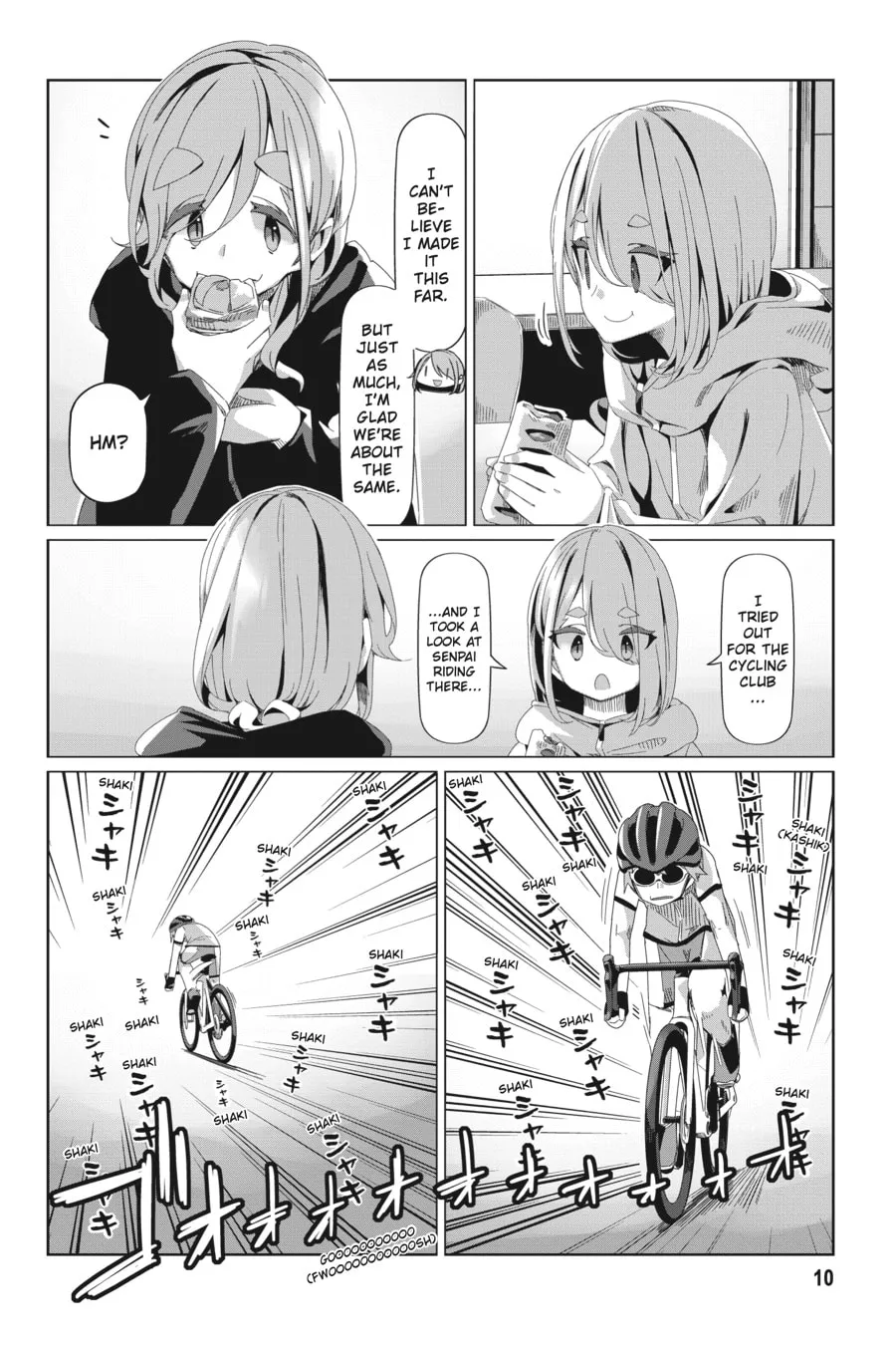 Read Laid-Back Camp chapter 82 image 7 on Lezhin