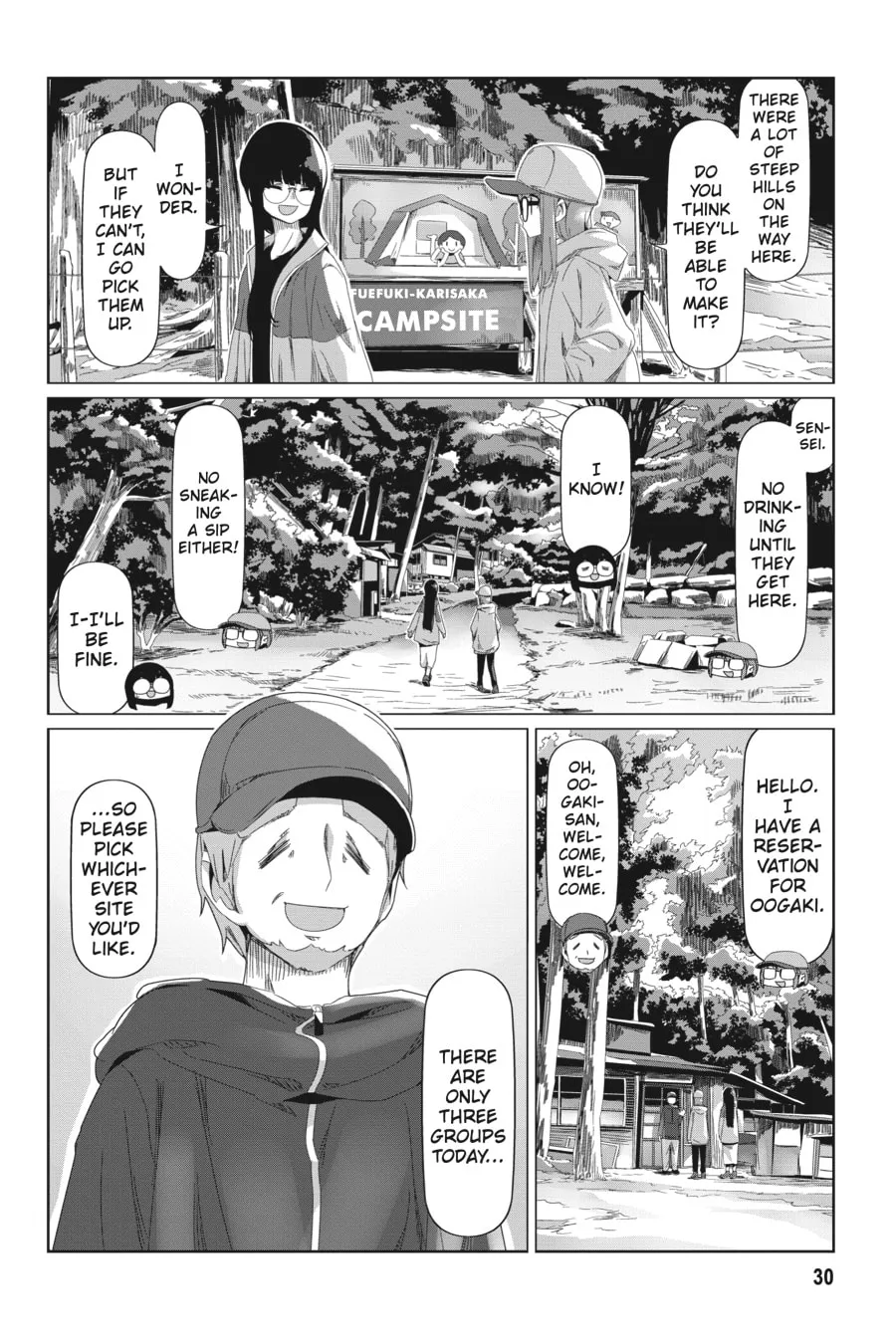Read Laid-Back Camp chapter 83 image 1 on Lezhin