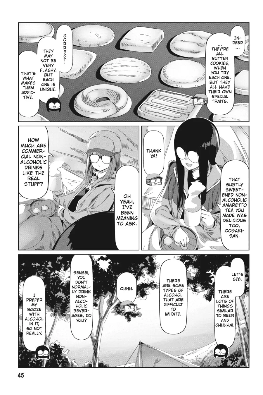 Read Laid-Back Camp chapter 83 image 16 on Lezhin