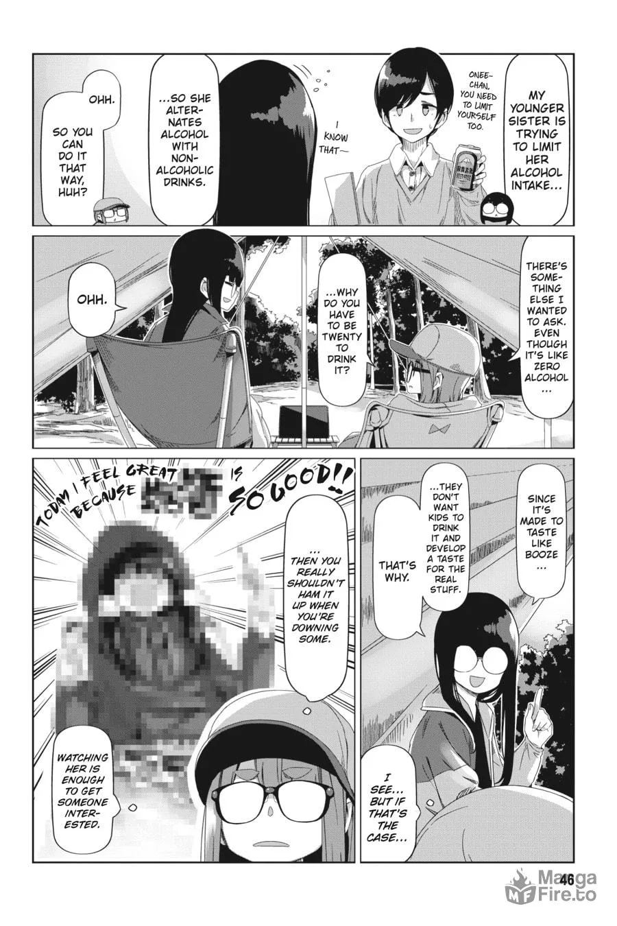 Read Laid-Back Camp chapter 83 image 17 on Lezhin