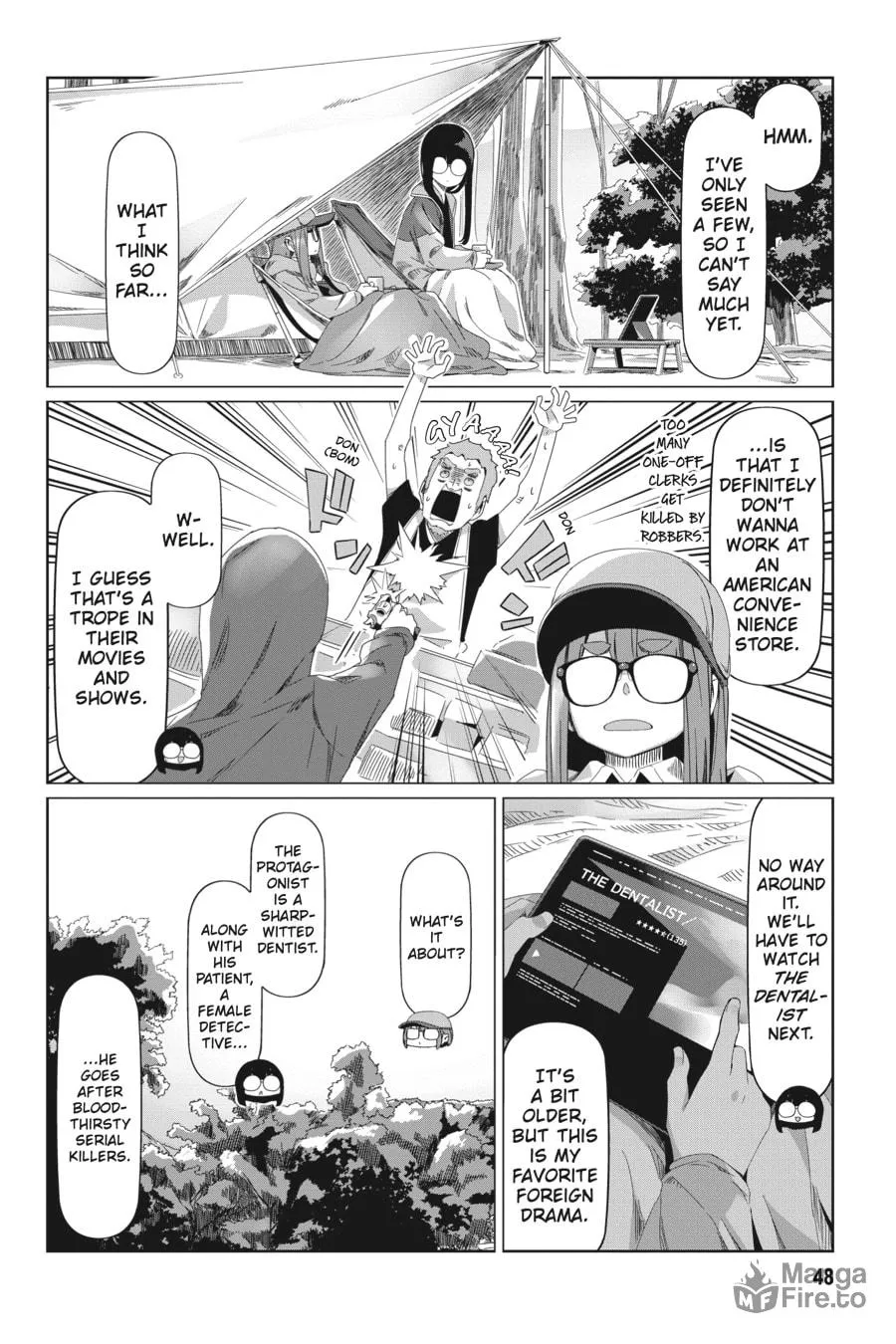 Read Laid-Back Camp chapter 83 image 19 on Lezhin