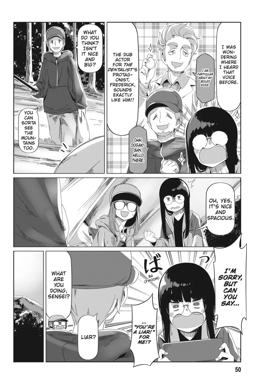 Read Laid-Back Camp chapter 83 image 21 on Lezhin