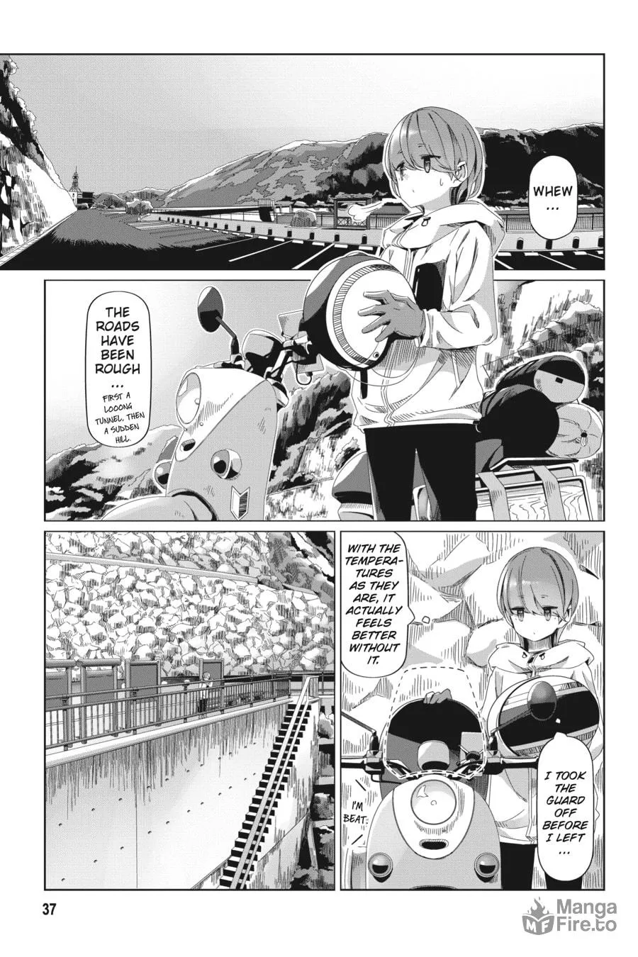 Read Laid-Back Camp chapter 83 image 8 on Lezhin