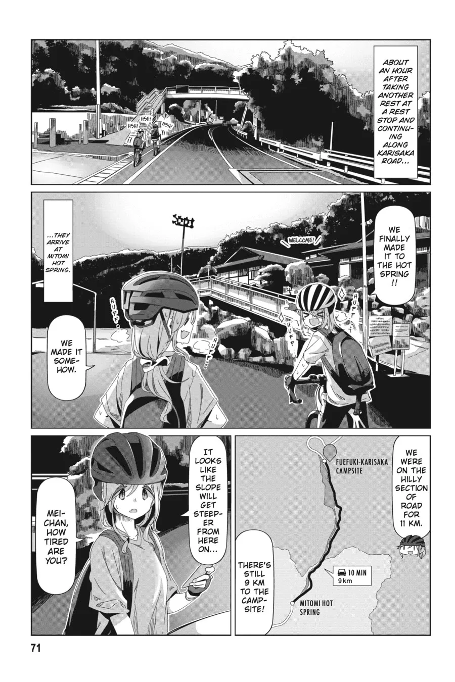 Read Laid-Back Camp chapter 84 image 16 on Lezhin