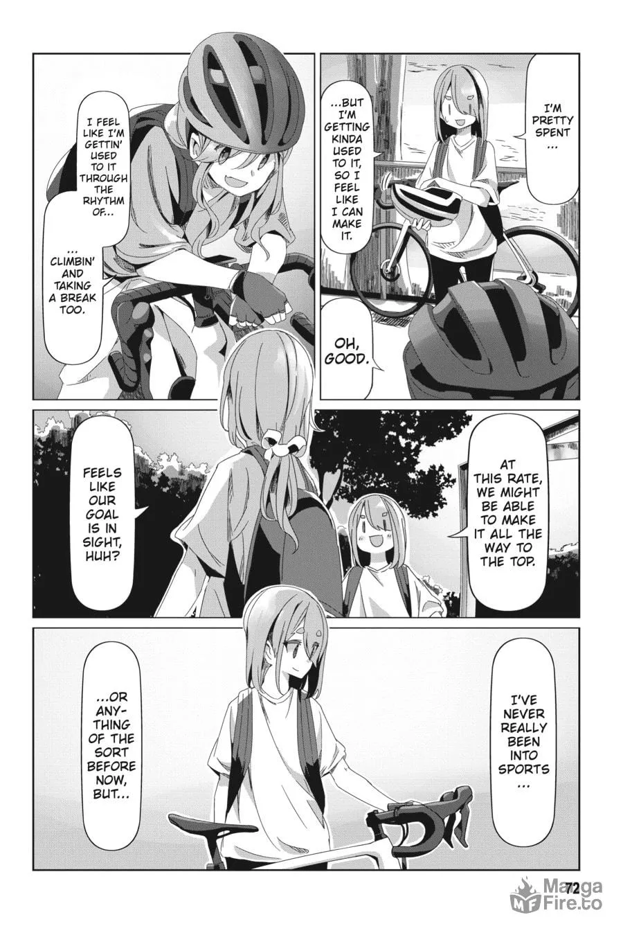 Read Laid-Back Camp chapter 84 image 17 on Lezhin