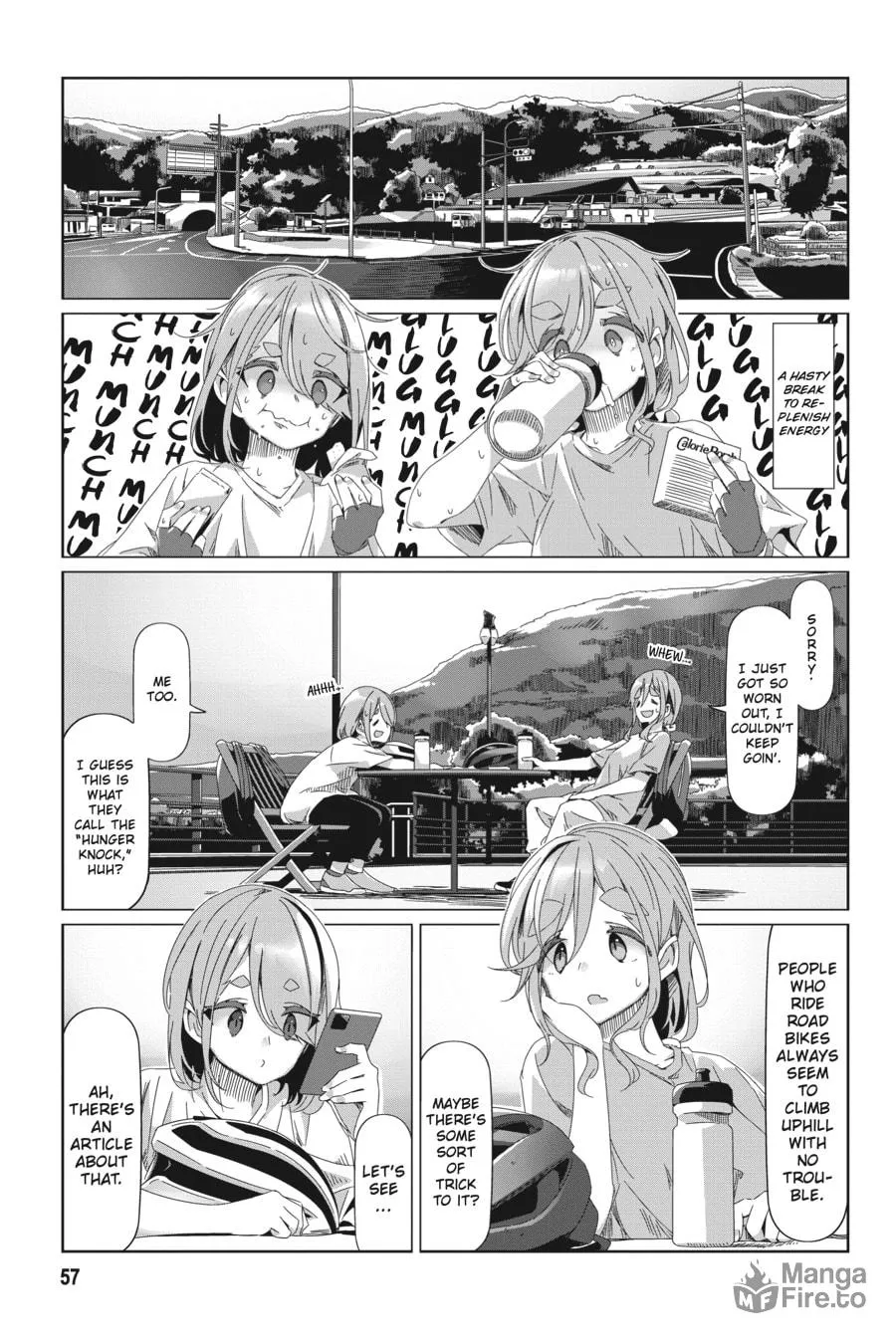 Read Laid-Back Camp chapter 84 image 2 on Lezhin