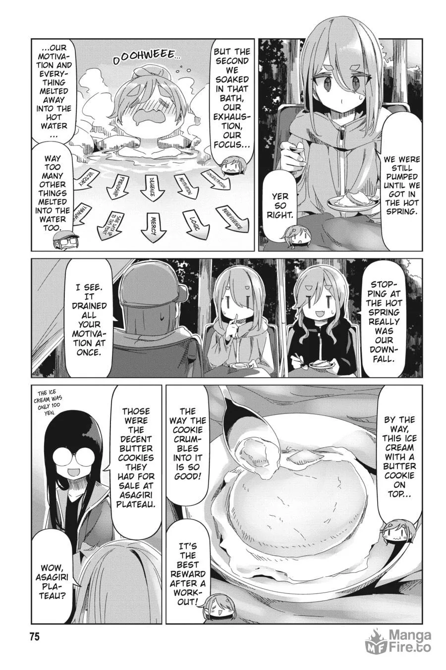 Read Laid-Back Camp chapter 84 image 20 on Lezhin