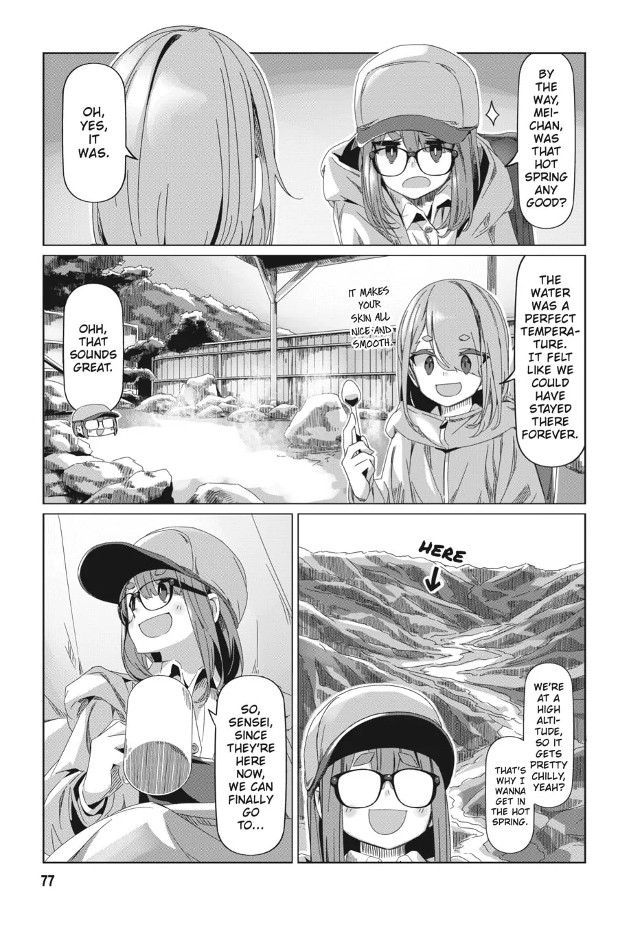 Read Laid-Back Camp chapter 84 image 22 on Lezhin
