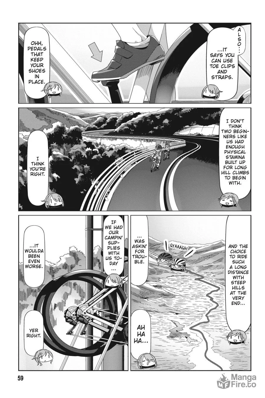 Read Laid-Back Camp chapter 84 image 4 on Lezhin