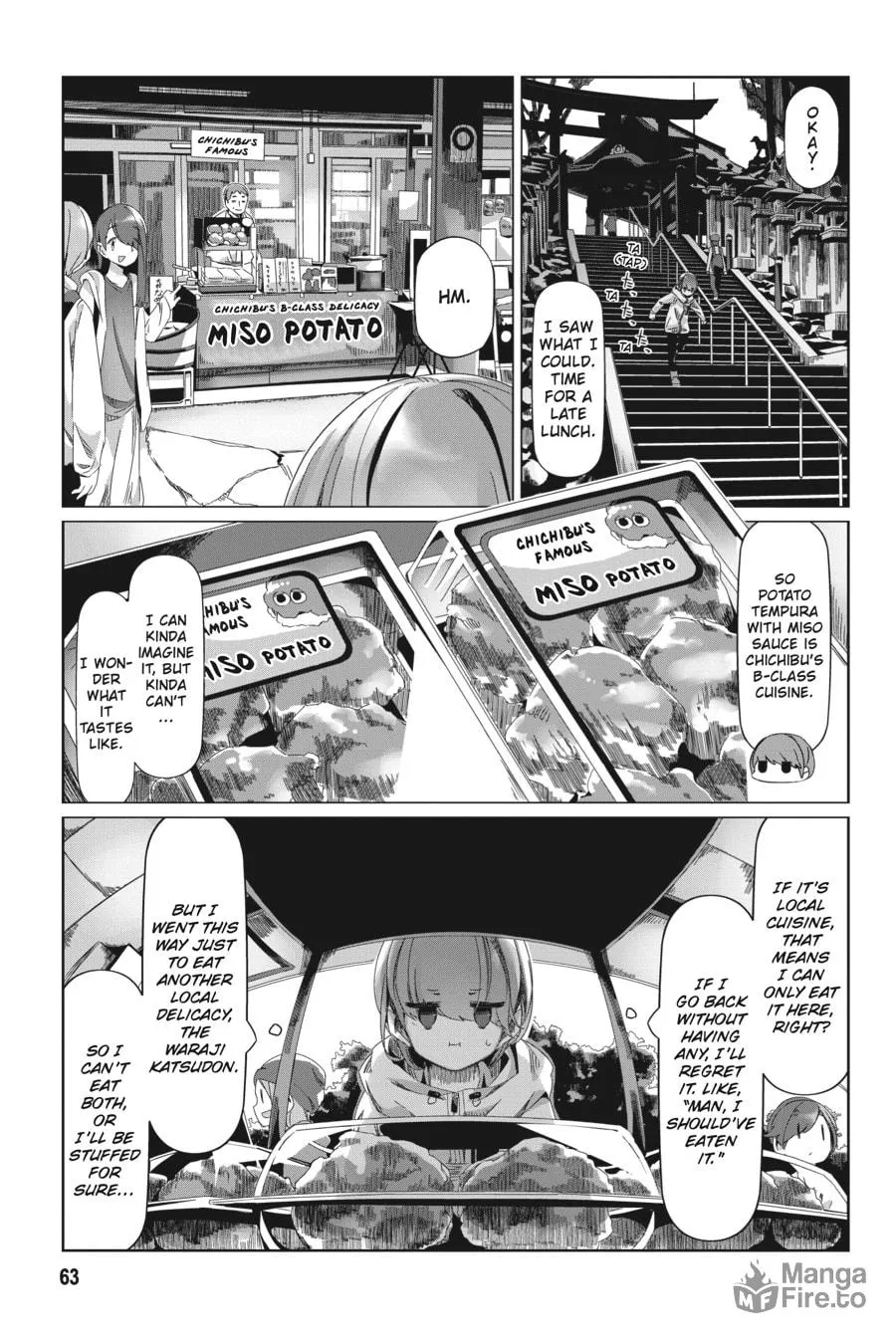 Read Laid-Back Camp chapter 84 image 8 on Lezhin