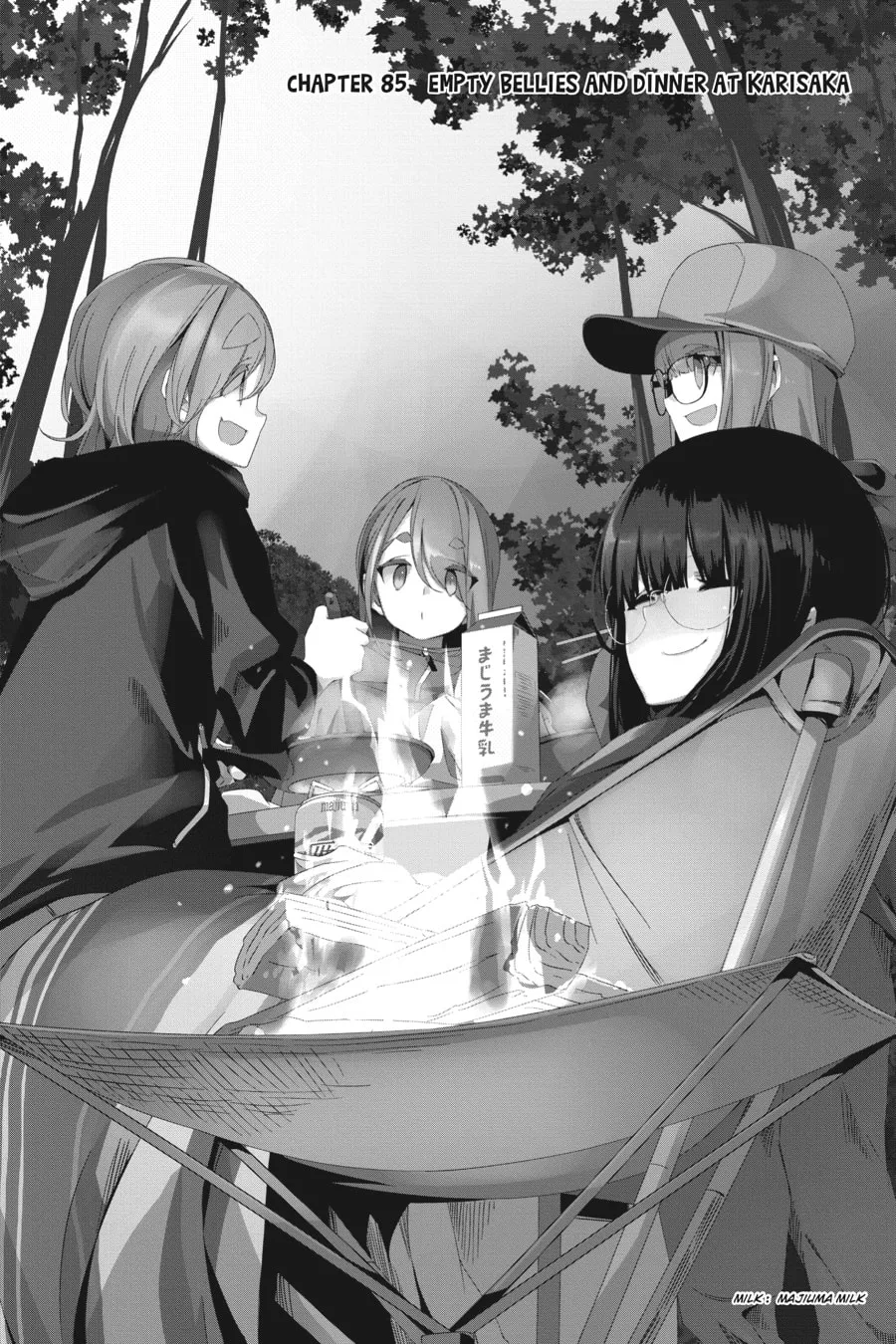 Read Laid-Back Camp chapter 85 image 1 on Lezhin