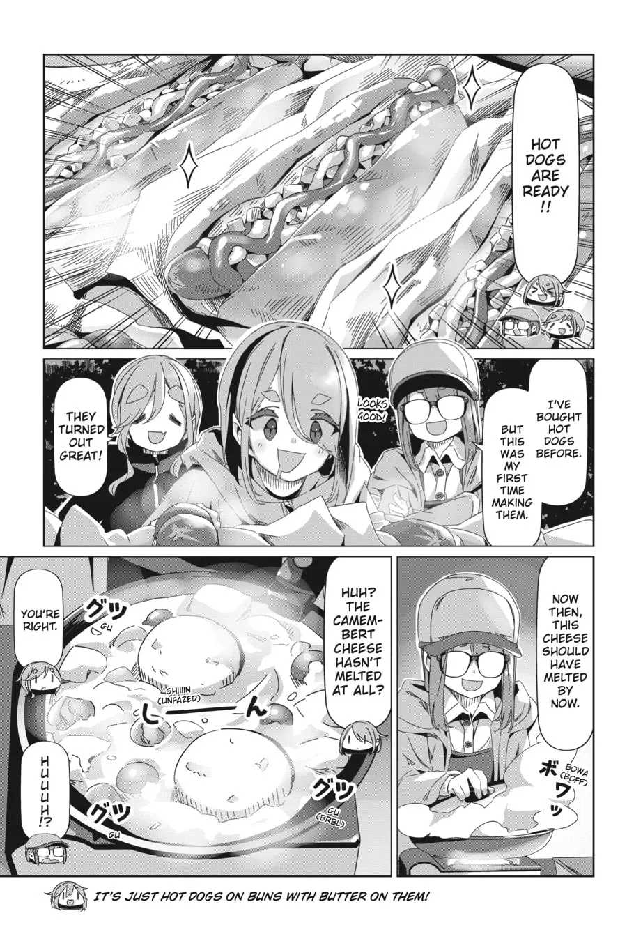 Read Laid-Back Camp chapter 85 image 12 on Lezhin