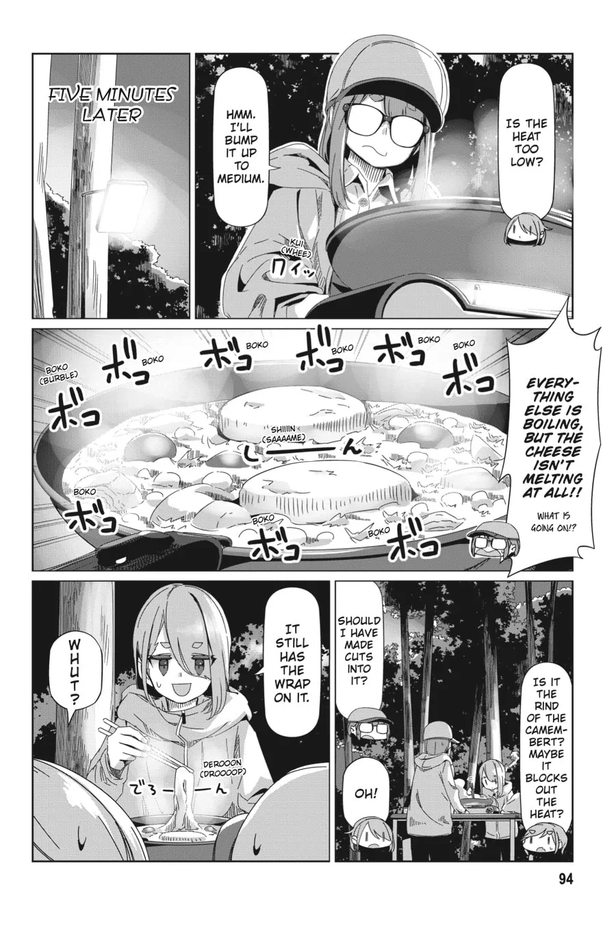 Read Laid-Back Camp chapter 85 image 13 on Lezhin