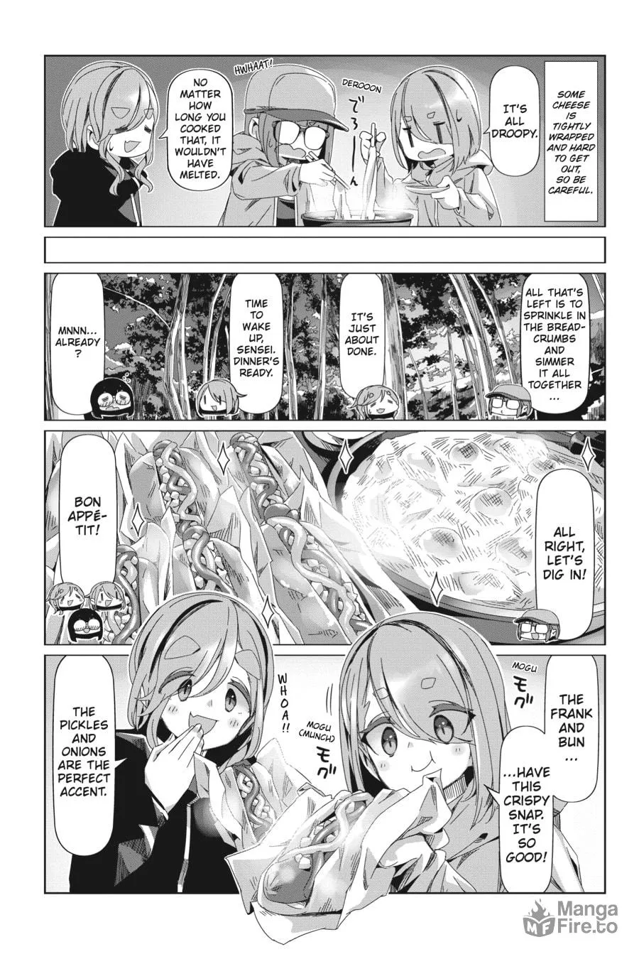 Read Laid-Back Camp chapter 85 image 14 on Lezhin