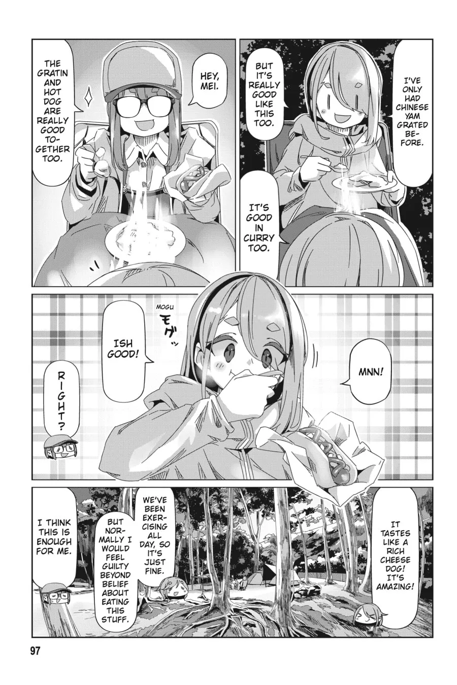Read Laid-Back Camp chapter 85 image 16 on Lezhin