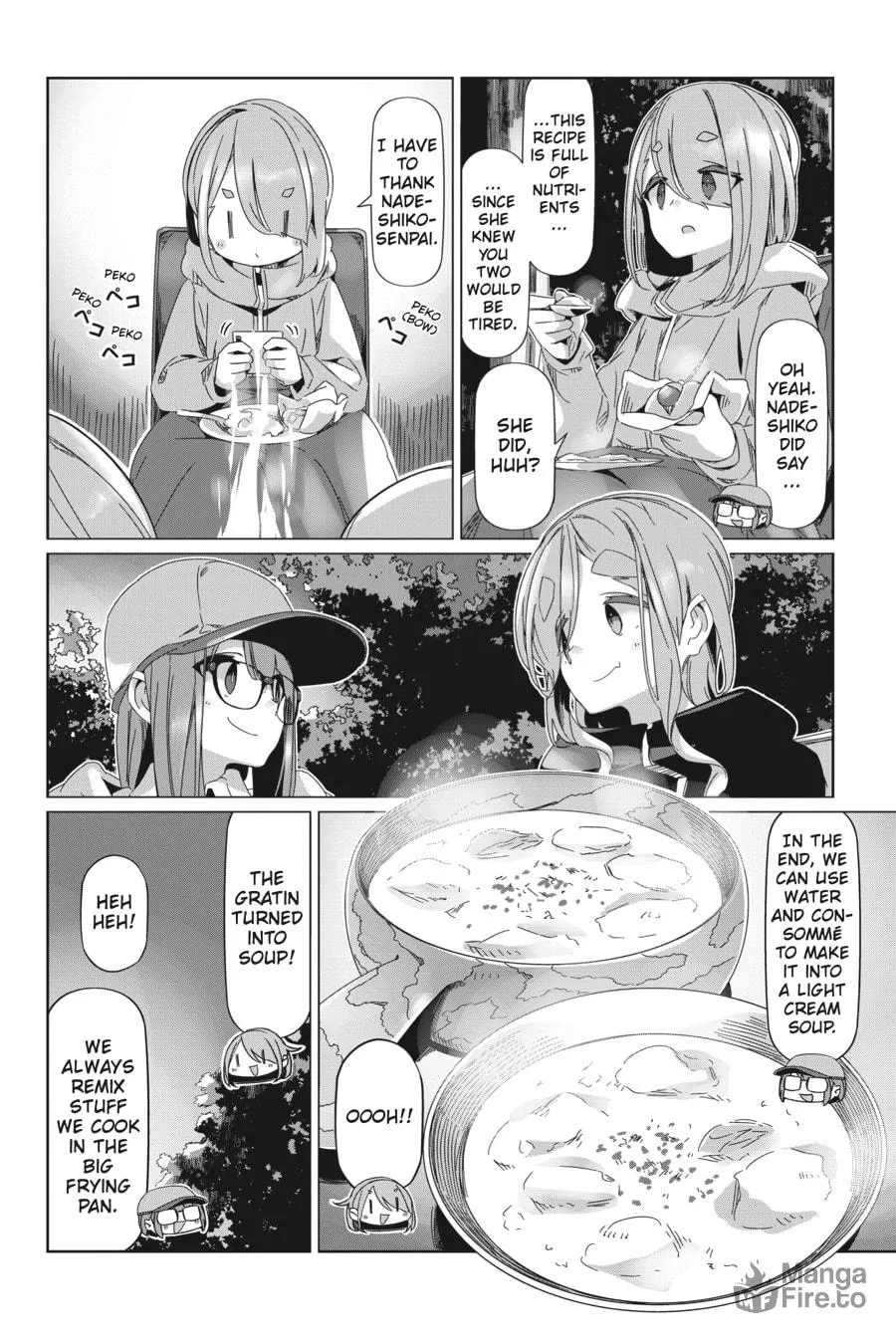 Read Laid-Back Camp chapter 85 image 17 on Lezhin