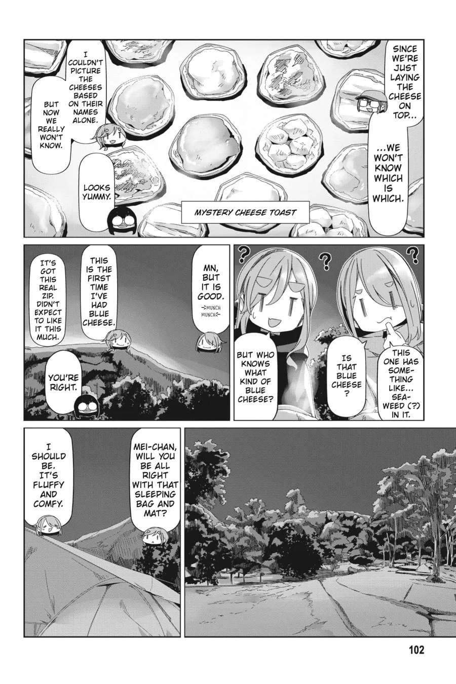Read Laid-Back Camp chapter 85 image 21 on Lezhin