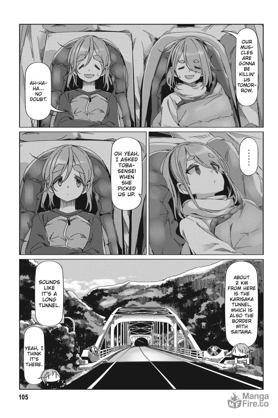 Read Laid-Back Camp chapter 85 image 24 on Lezhin
