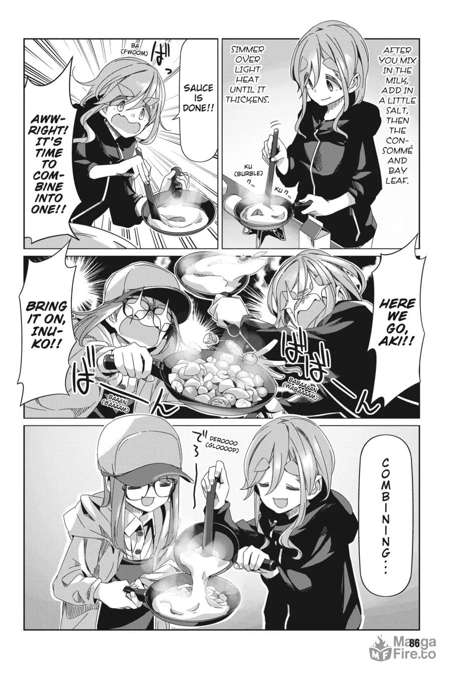 Read Laid-Back Camp chapter 85 image 5 on Lezhin