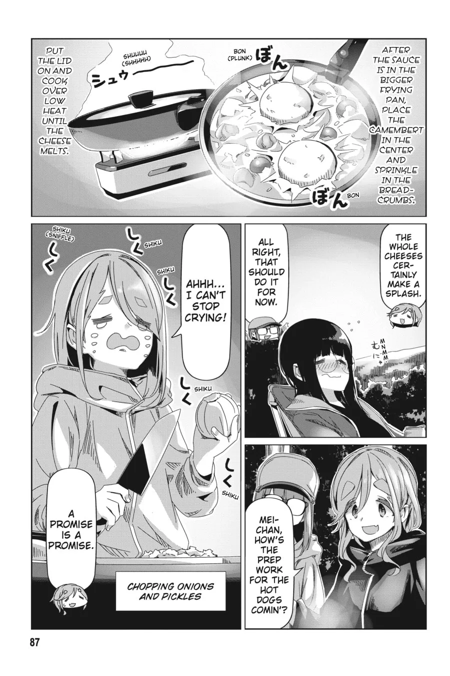 Read Laid-Back Camp chapter 85 image 6 on Lezhin