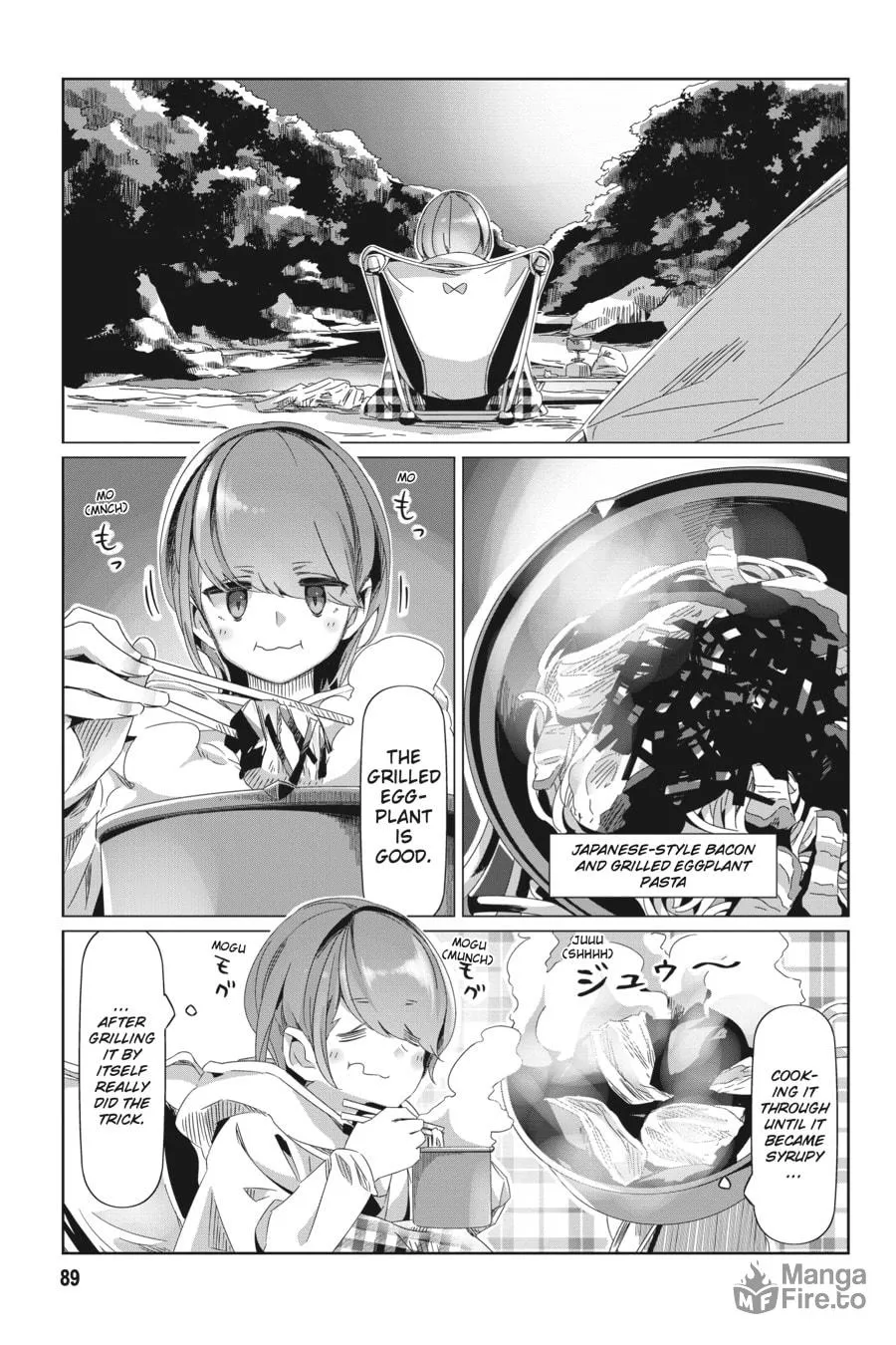 Read Laid-Back Camp chapter 85 image 8 on Lezhin