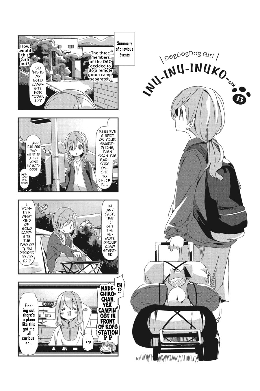 Read Laid-Back Camp chapter 87.5 image 3 on Lezhin