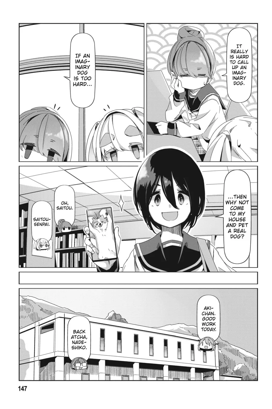 Read Laid-Back Camp chapter 87 image 12 on Lezhin