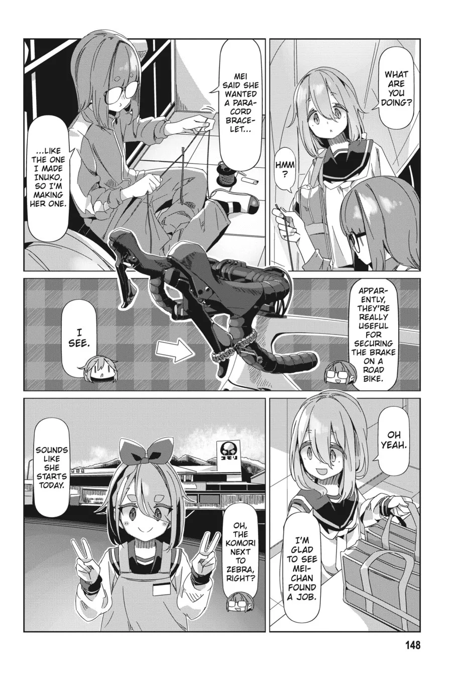 Read Laid-Back Camp chapter 87 image 13 on Lezhin