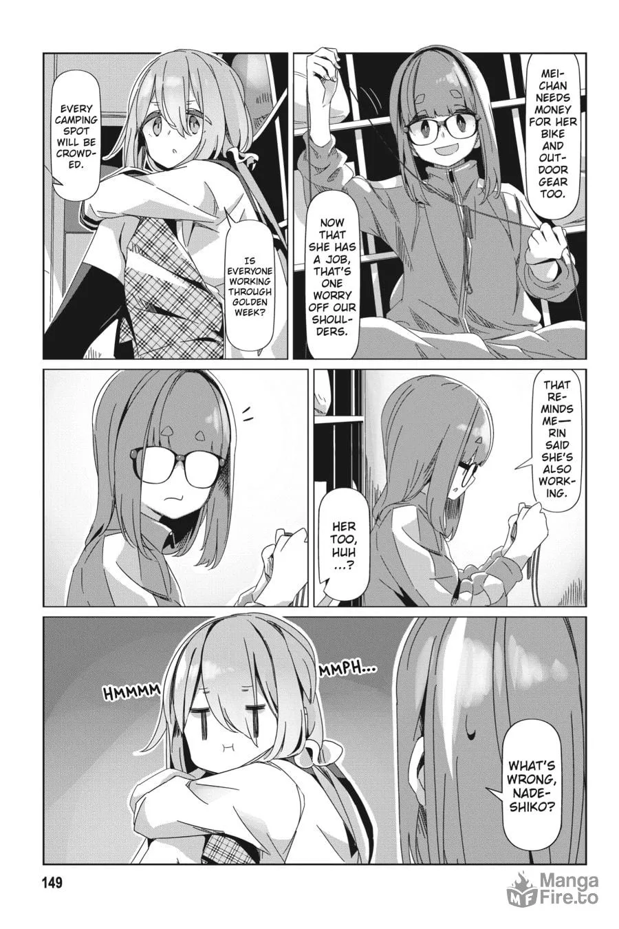 Read Laid-Back Camp chapter 87 image 14 on Lezhin