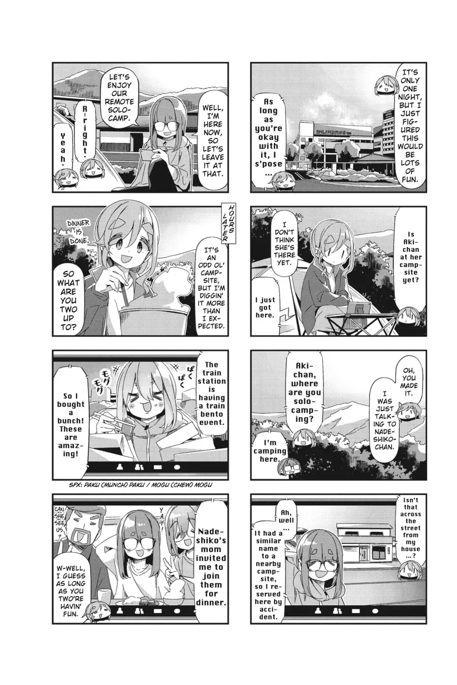 Read Laid-Back Camp chapter 87 image 28 on Lezhin