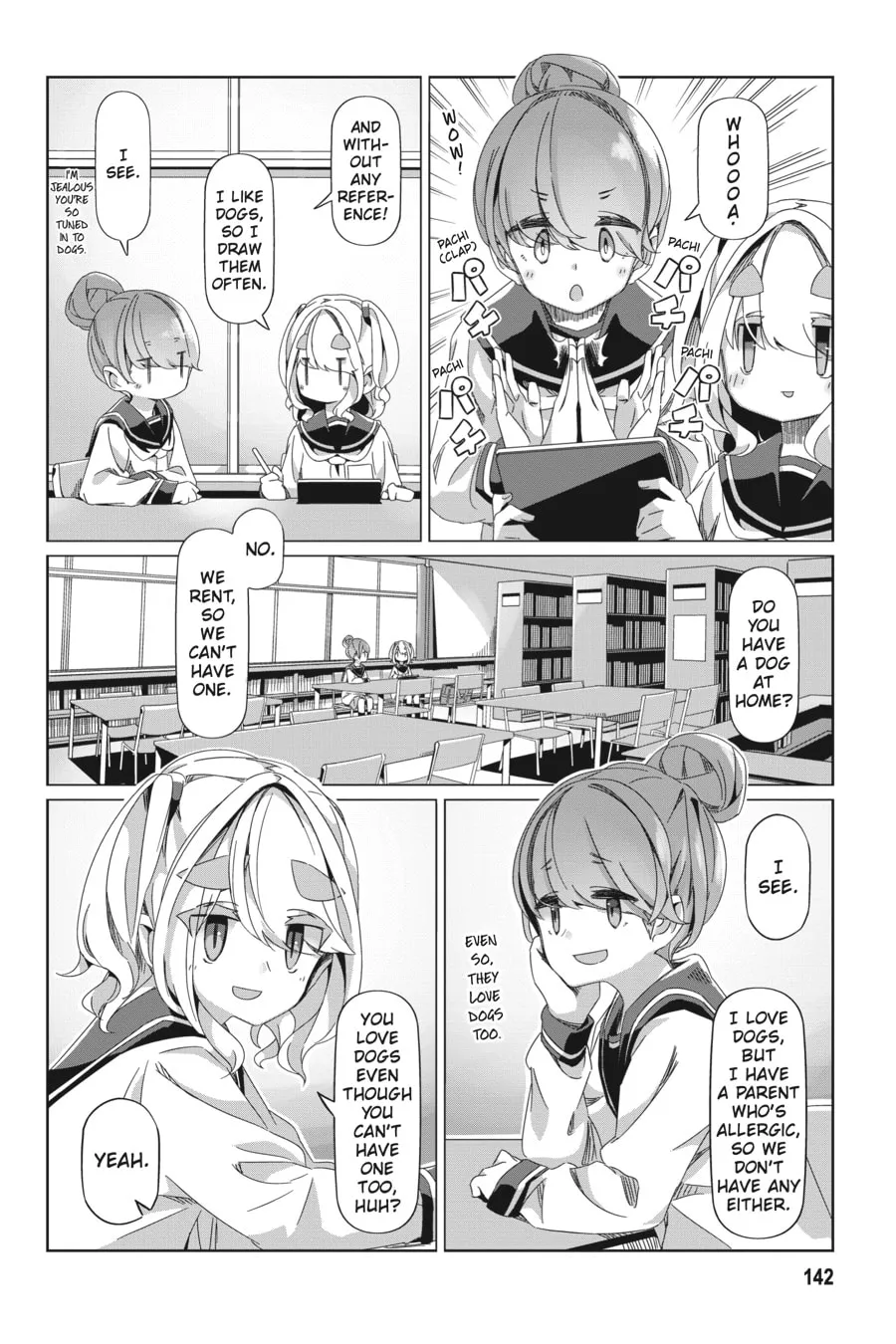 Read Laid-Back Camp chapter 87 image 7 on Lezhin