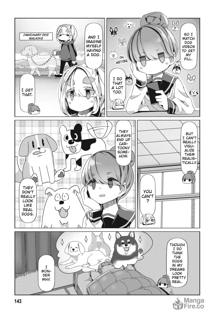 Read Laid-Back Camp chapter 87 image 8 on Lezhin