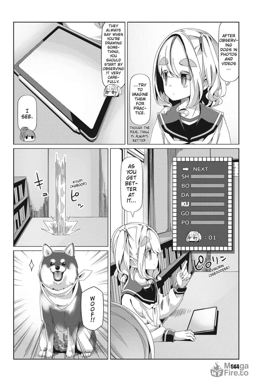 Read Laid-Back Camp chapter 87 image 9 on Lezhin