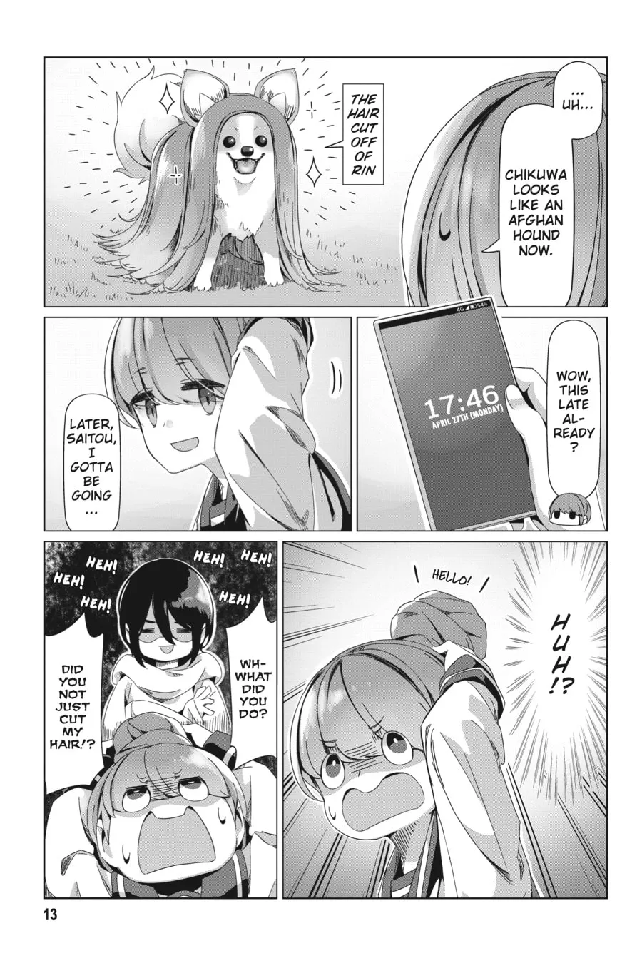 Read Laid-Back Camp chapter 88 image 10 on Lezhin