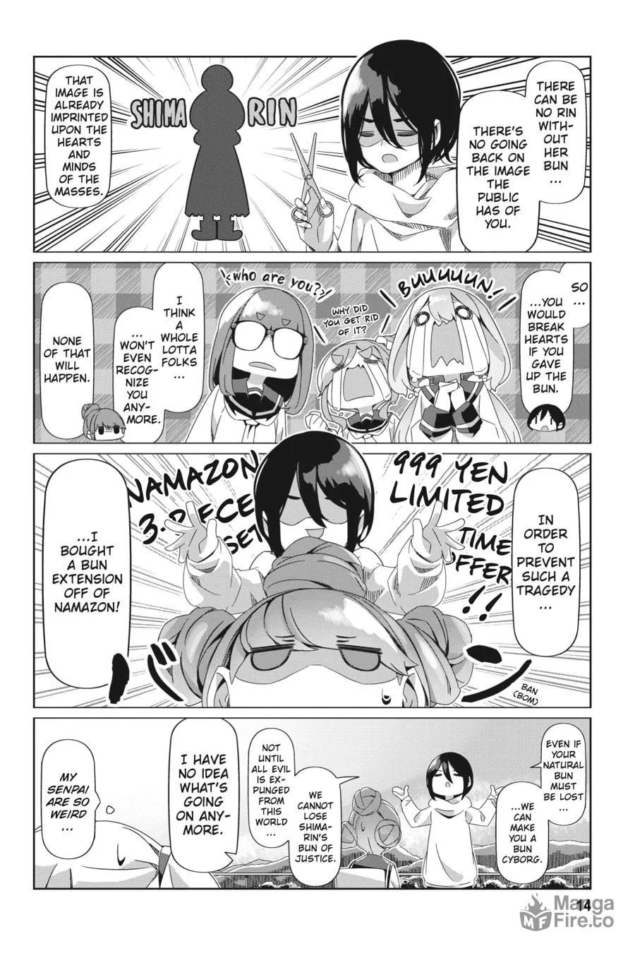 Read Laid-Back Camp chapter 88 image 11 on Lezhin