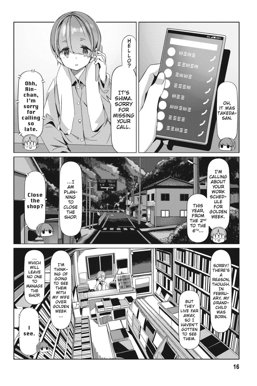 Read Laid-Back Camp chapter 88 image 13 on Lezhin