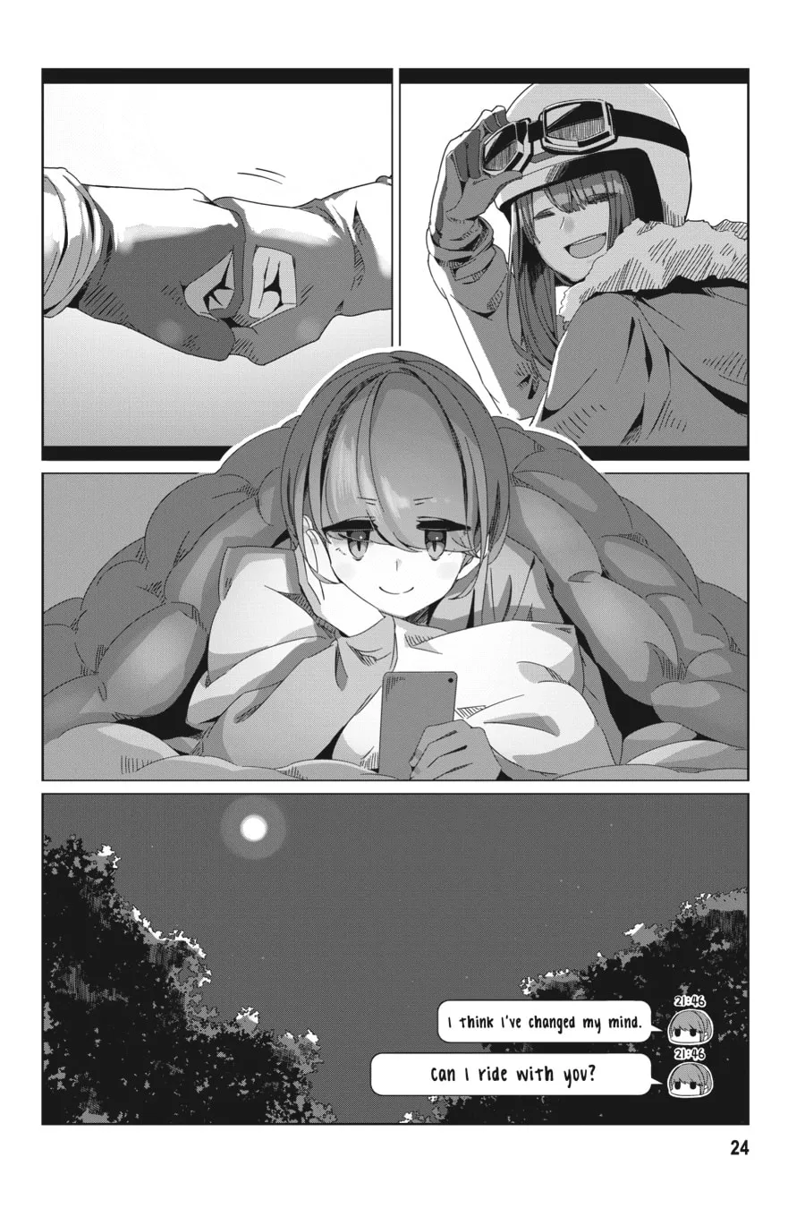 Read Laid-Back Camp chapter 88 image 21 on Lezhin
