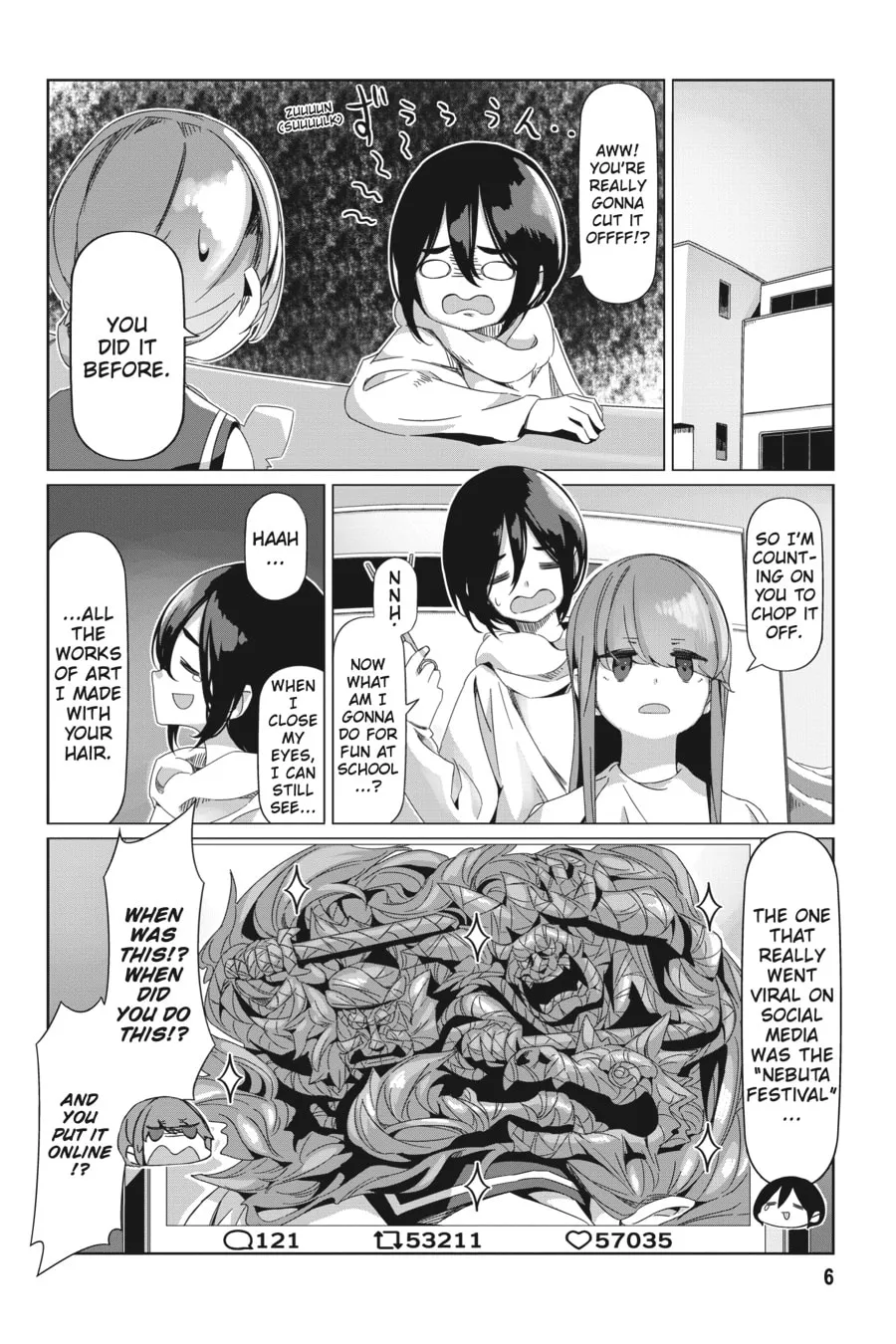 Read Laid-Back Camp chapter 88 image 3 on Lezhin