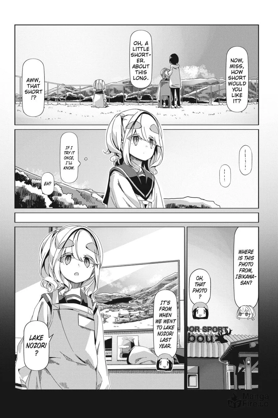 Read Laid-Back Camp chapter 88 image 5 on Lezhin