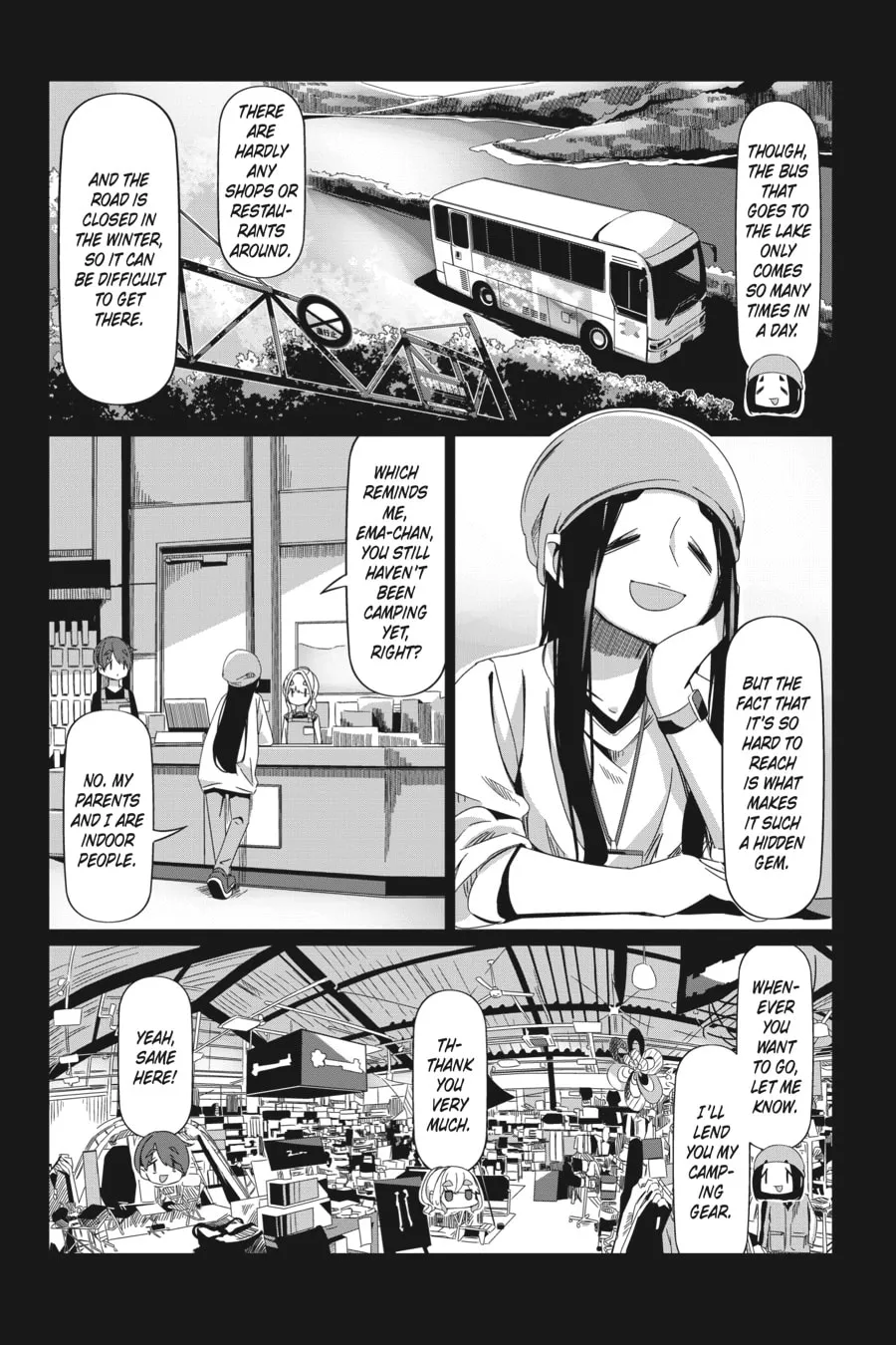 Read Laid-Back Camp chapter 88 image 7 on Lezhin