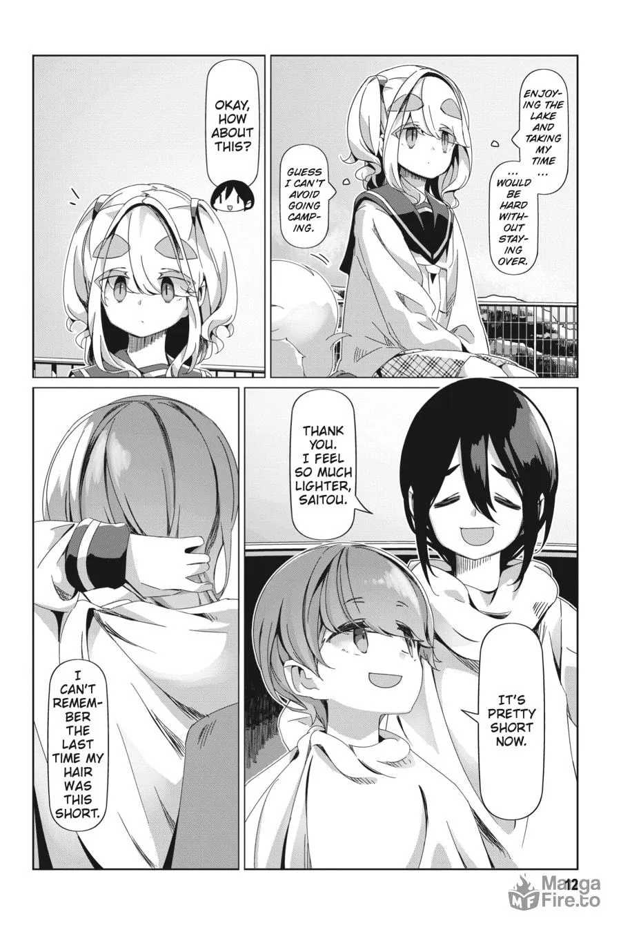 Read Laid-Back Camp chapter 88 image 9 on Lezhin