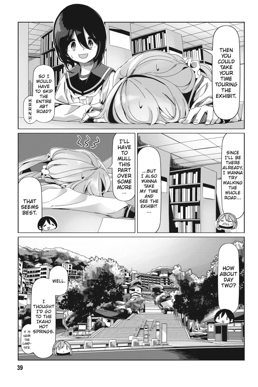 Read Laid-Back Camp chapter 89 image 10 on Lezhin