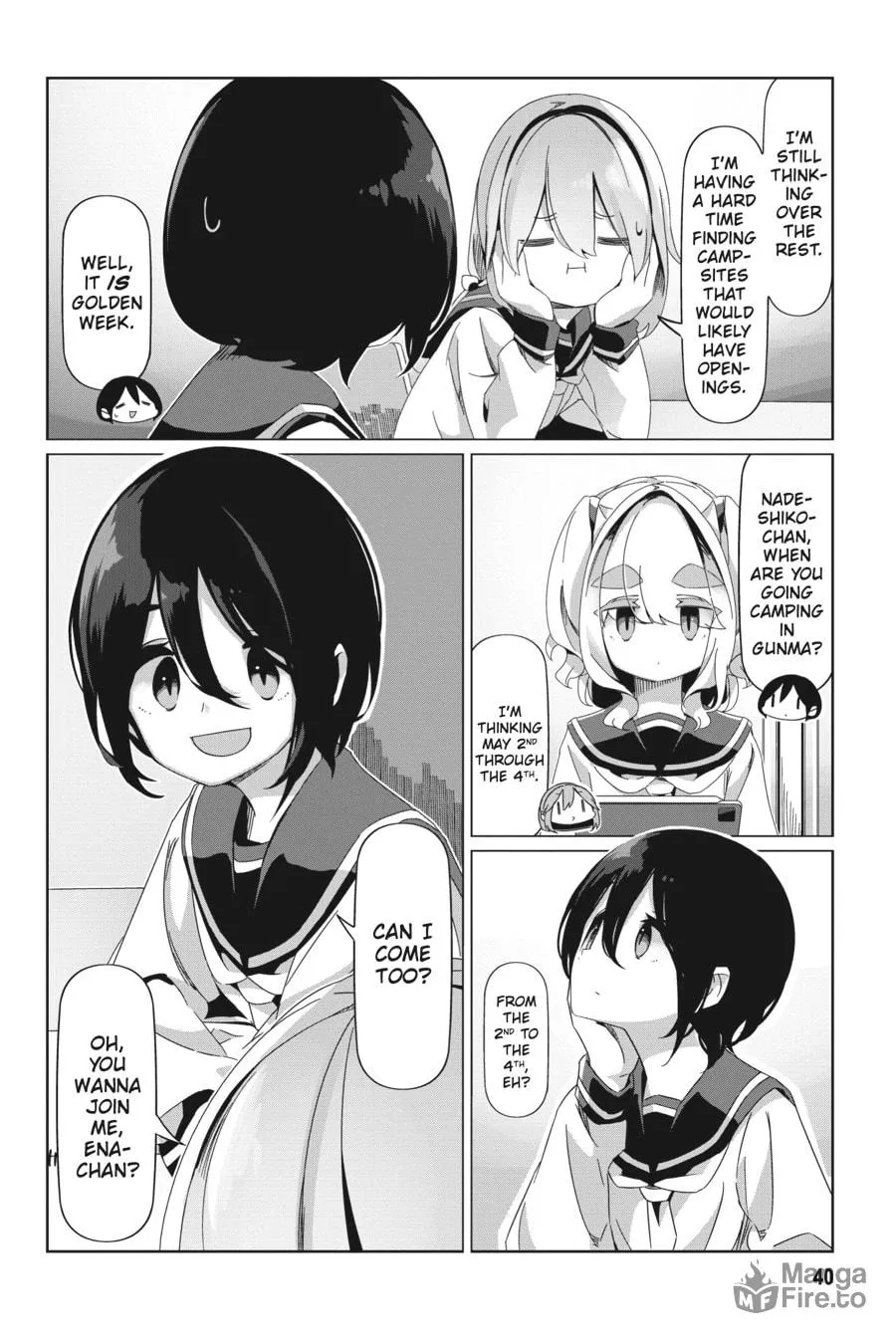 Read Laid-Back Camp chapter 89 image 11 on Lezhin