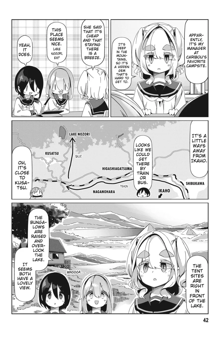 Read Laid-Back Camp chapter 89 image 13 on Lezhin