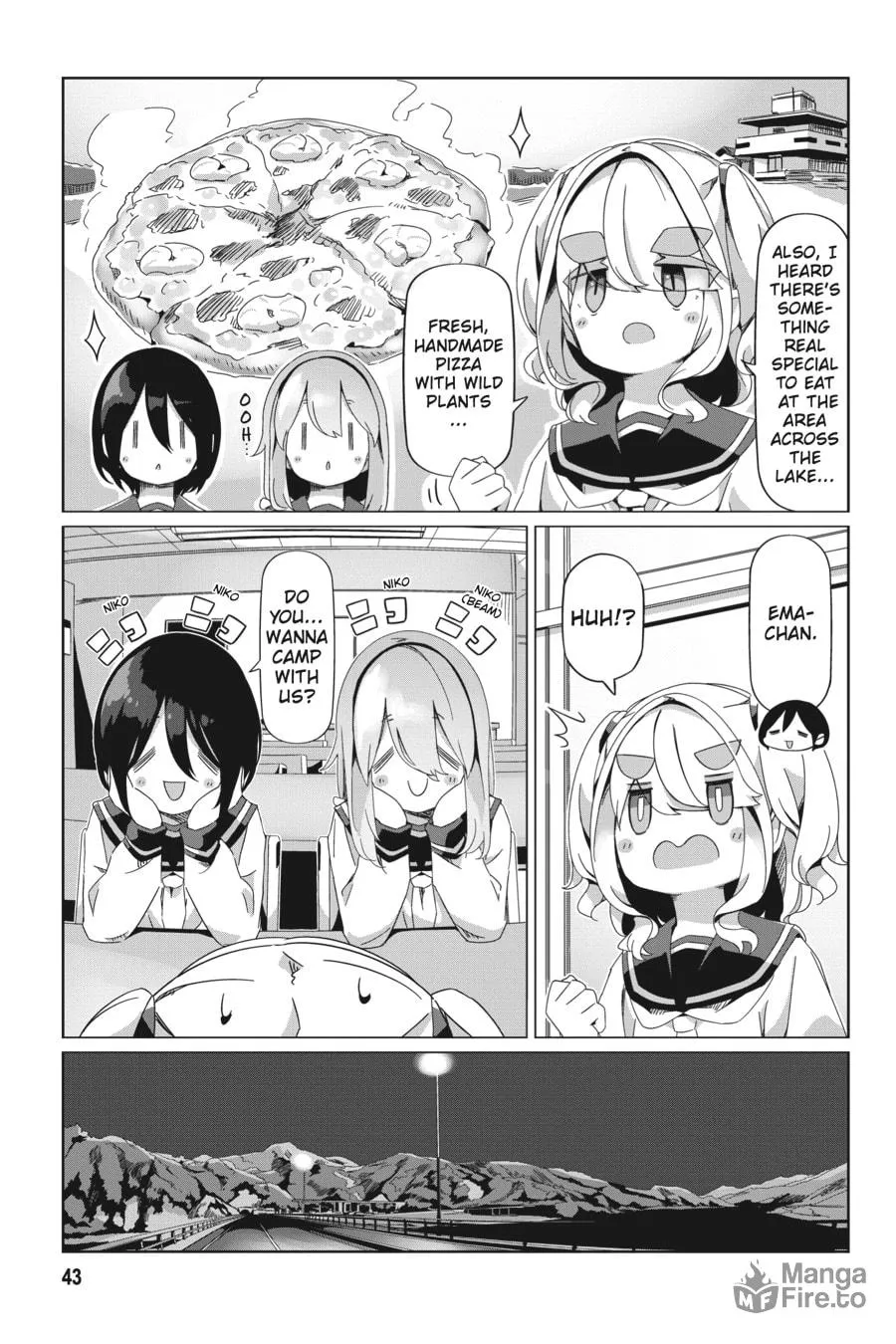 Read Laid-Back Camp chapter 89 image 14 on Lezhin
