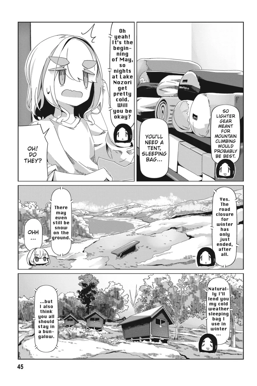 Read Laid-Back Camp chapter 89 image 16 on Lezhin
