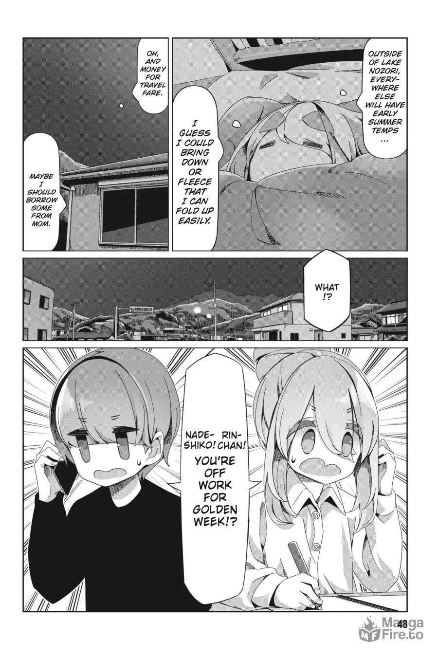Read Laid-Back Camp chapter 89 image 19 on Lezhin