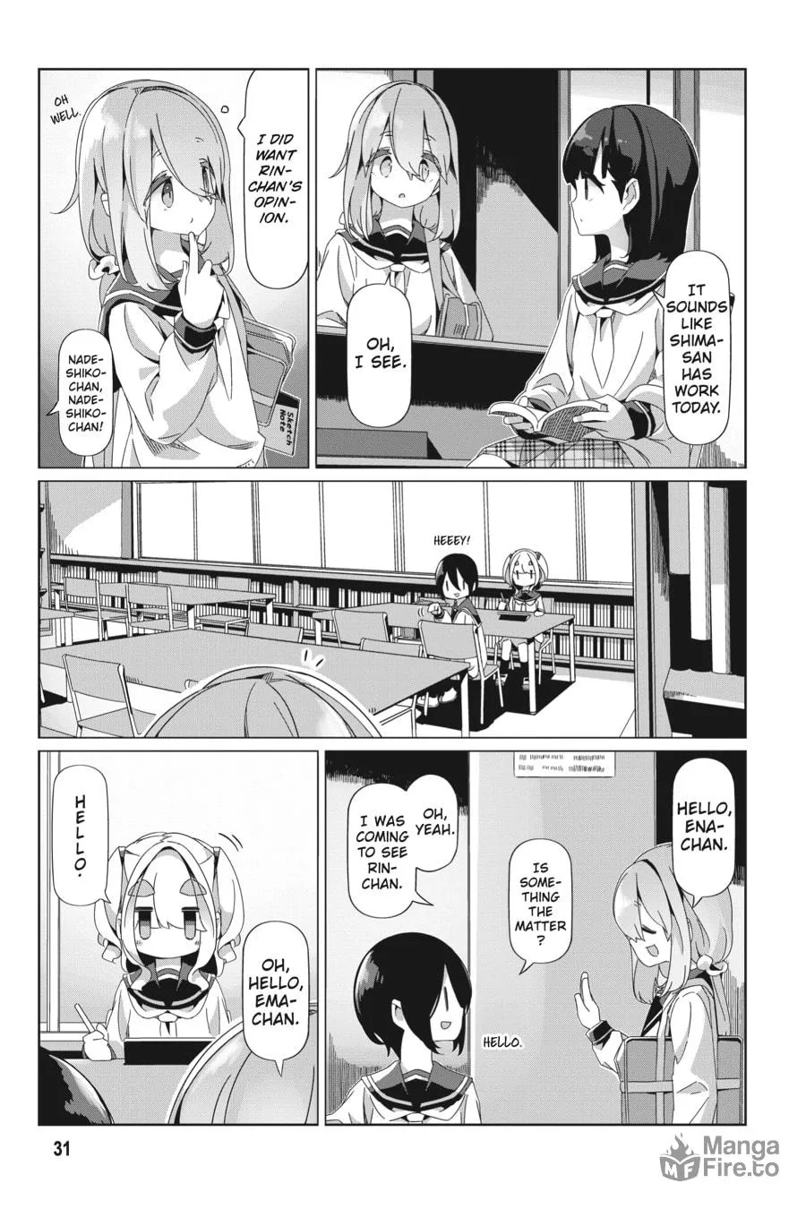 Read Laid-Back Camp chapter 89 image 2 on Lezhin