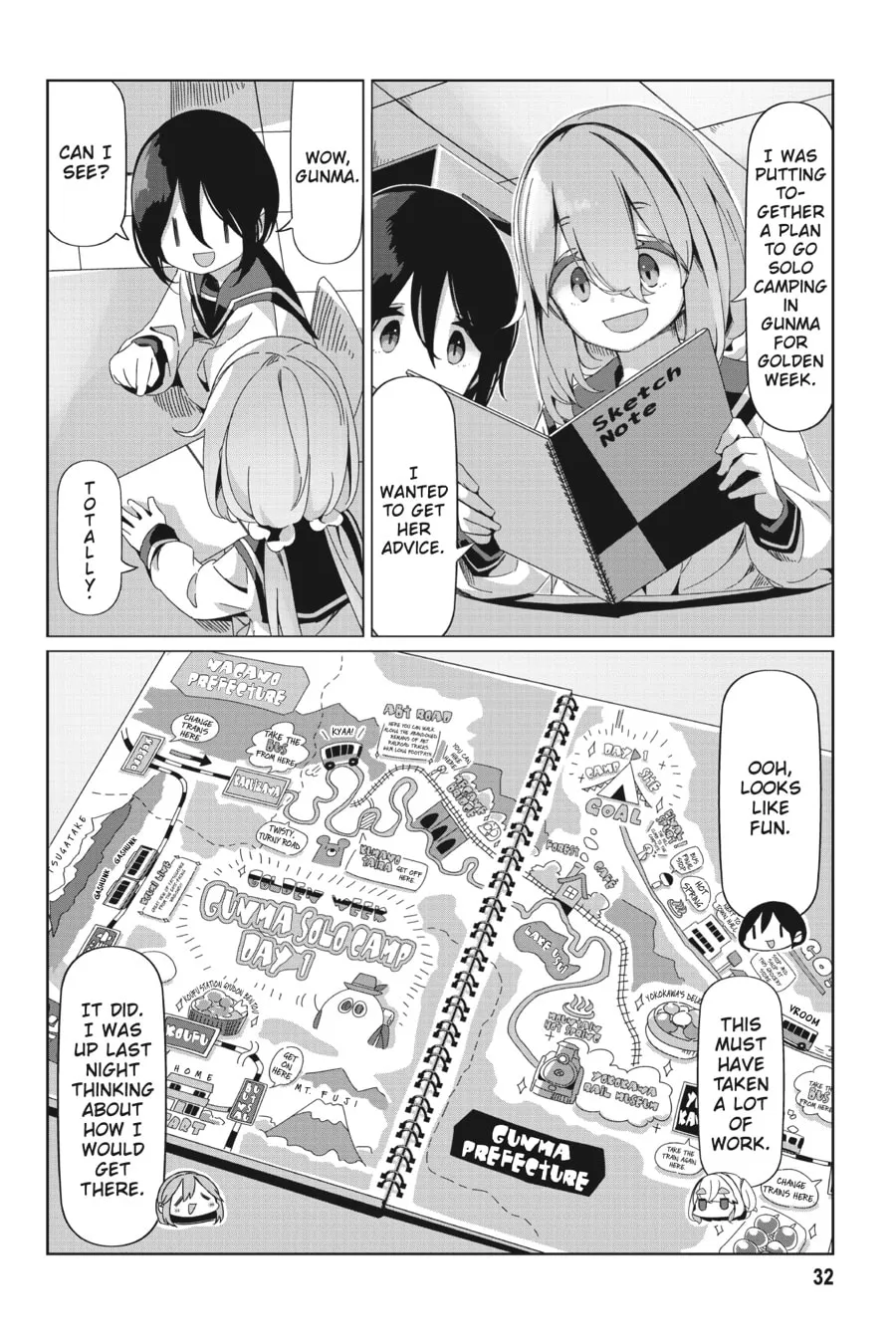 Read Laid-Back Camp chapter 89 image 3 on Lezhin