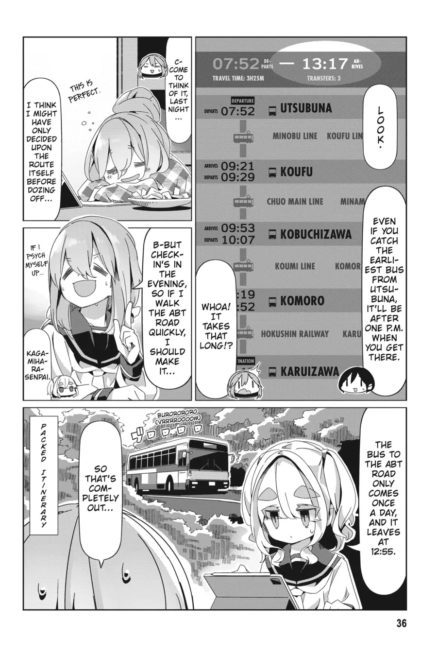 Read Laid-Back Camp chapter 89 image 7 on Lezhin